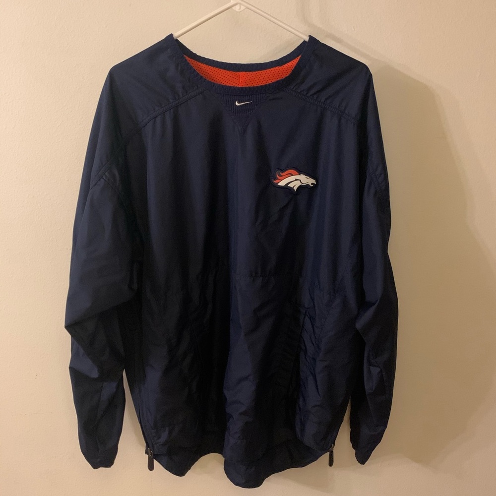 Nike Broncos vintage pullover/windbreaker